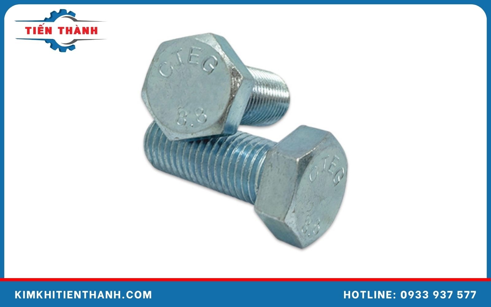 Đầu bu lông dập ký hiệu cấp bền 8.8