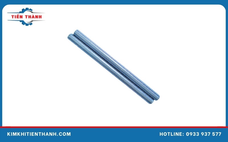 Ty ren mạ kẽm điện phân màu trắng xanh