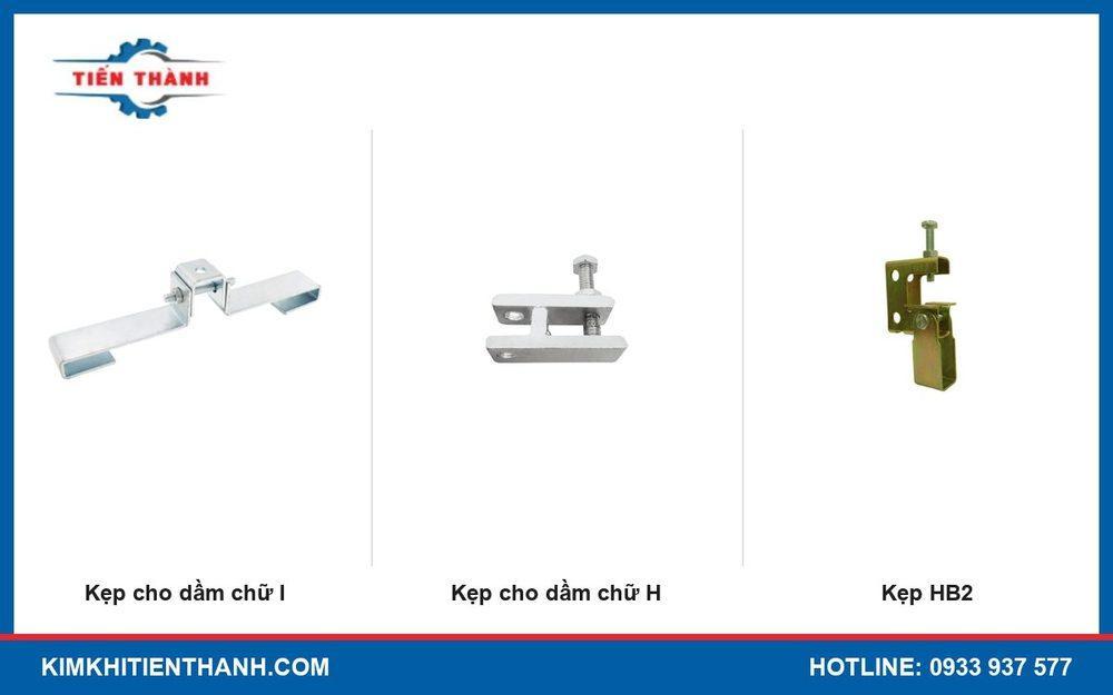 Kẹp treo ty cho dầm chữ I, dầm chữ H và kẹp HB2 mạ kẽm