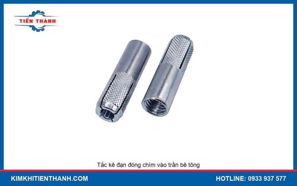 Tắc kê đạn mạ kẽm M8 M10 dùng đóng vào trần bê tông để treo ty ren